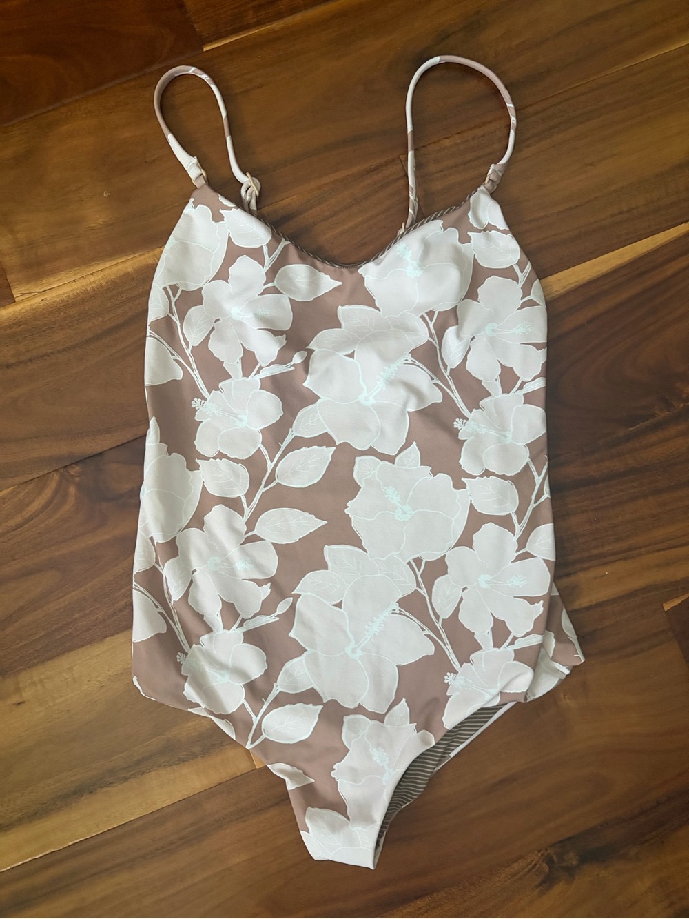 Acacia Swimwear Floral One-Piece Swimsuit size P